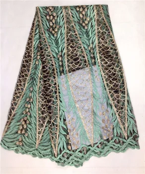 

Later style High Quality African net Lace Fabric Fashionable Style Wedding Net Lace Material for women dress JL50