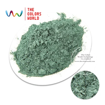 

TCZG436 Dark Slate Green Color Pearlescent pigment pearl luster Mica Powder DIY Makeup Nail Design Nail Polish