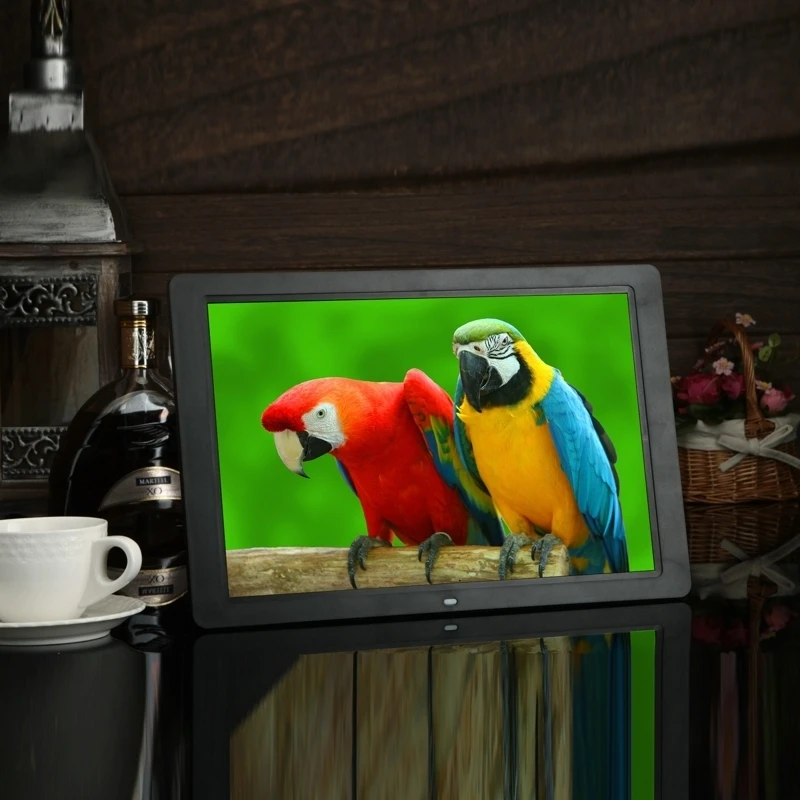 Liedao 15 дюймовая светодиодная подсветка HD 1280*800 цифровая фоторамка электронный