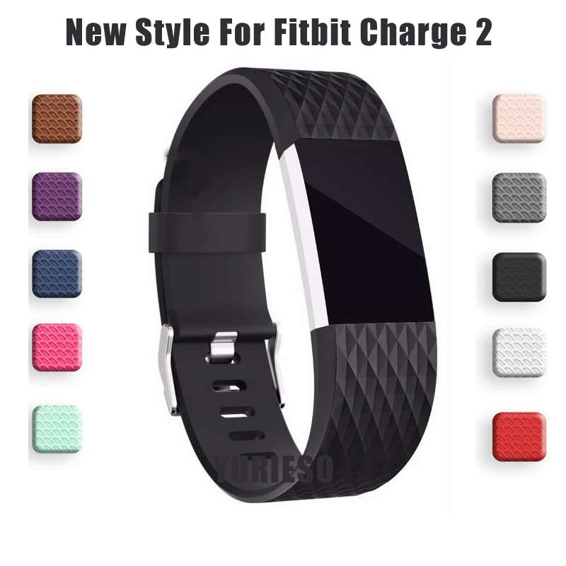3D ремешок для браслета Fitbit Charge 2 умные аксессуары смарт замена оригинального