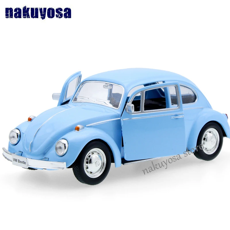 Children UNI FORTUNE 1967 Volkswagen Beetle Model Car 1 32 5inch Diecast Metal Alloy Cars font