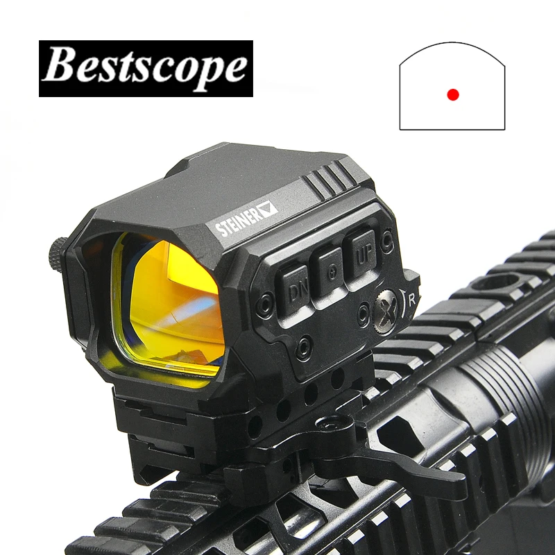 

Optical R1X Red Dot Sight Scope Reflex Sight Holographic Sight With IR Function Quick Release Mounts for 20mm Rail Hunting Scope