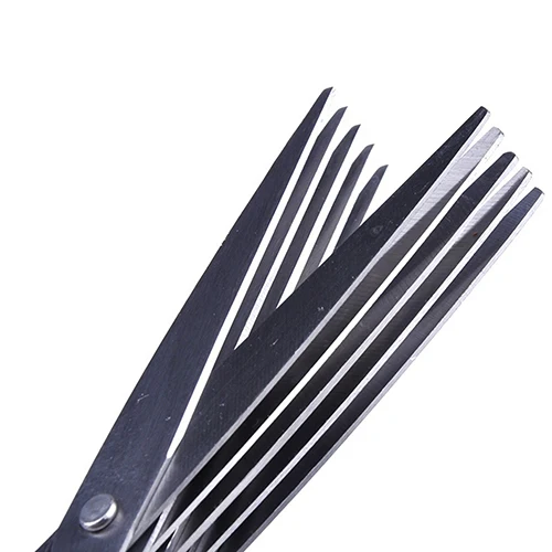 Stainless Steel Five Layer Scissors Vegetable Spice Kitchen Knife Multiple Blade Stainless Steel Five Layer Scissors Vegetable Spice Kitchen Knife Multiple Blade