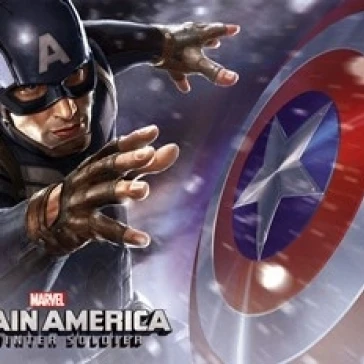 Captain America 2 The Winter Soldier - Shield Laminated Poster Print (36 x 24)