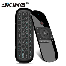 JKING оригинальная беспроводная клавиатура W1 Fly Air mouse 2,4G Rechargeble мини-пульт дистанционного управления для Smart Android Tv Box Mini Pc