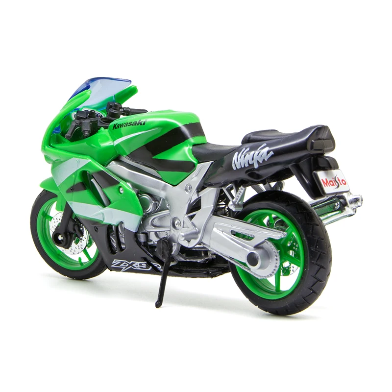 Maisto 1:18 модели мотоциклов ZX 9R Kawasaki Ninja ZX9R литье под давлением Пластиковые мото миниатюрные Гоночные Игрушки для коллекции подарков