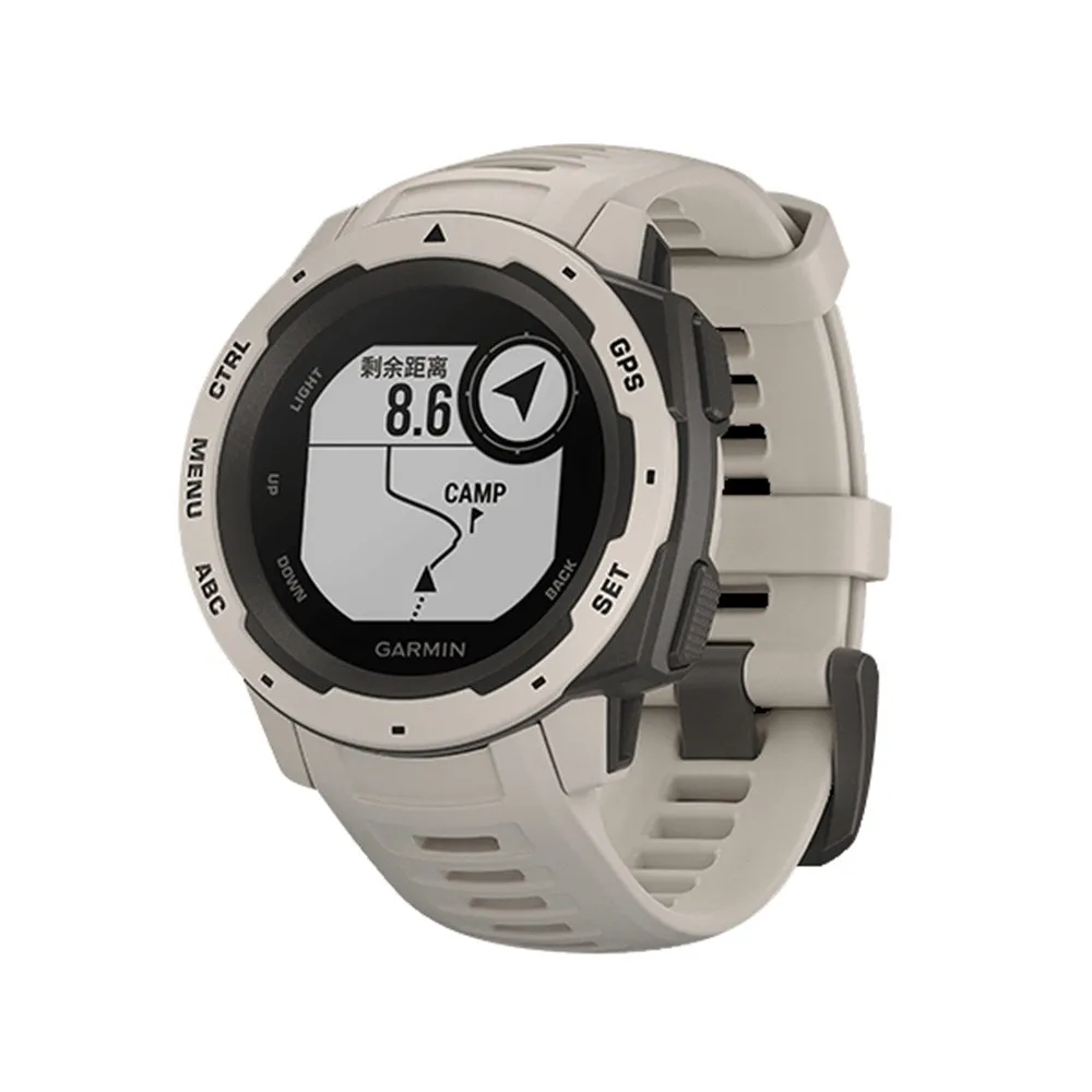Спортивный силиконовый ремешок Ouhaobin для Garmin Instinct Sport Silicon eQuick Release сменный часов