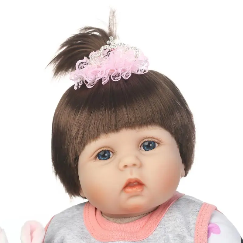 NPK Reborn реалистичные силиконовые куклы Reborn 22 дюймов/55 см, новое поступление реалистичные детские Reborn игрушки для детский подарок на день