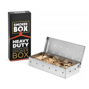 

Cold Smoke Generator BBQ Accessories Stainless Steel Barbecue Grill Cooking Tools Bacon Fish Mini Apple Wood Chips Smoking Box