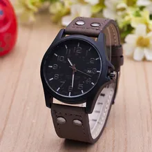 2017 Men Watch Luxury Brand Fashion Male Wristwatch Waterproof Sport Watch Casual Cowhide Copy Leather Quartz Business Watches