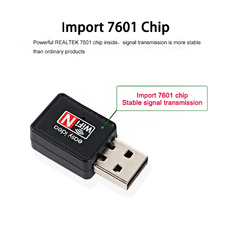 USB Wifi адаптер 150mbps антенна мини Сетевая карта беспроводной приемник 2 4G 802 11g/b/n ПК LAN