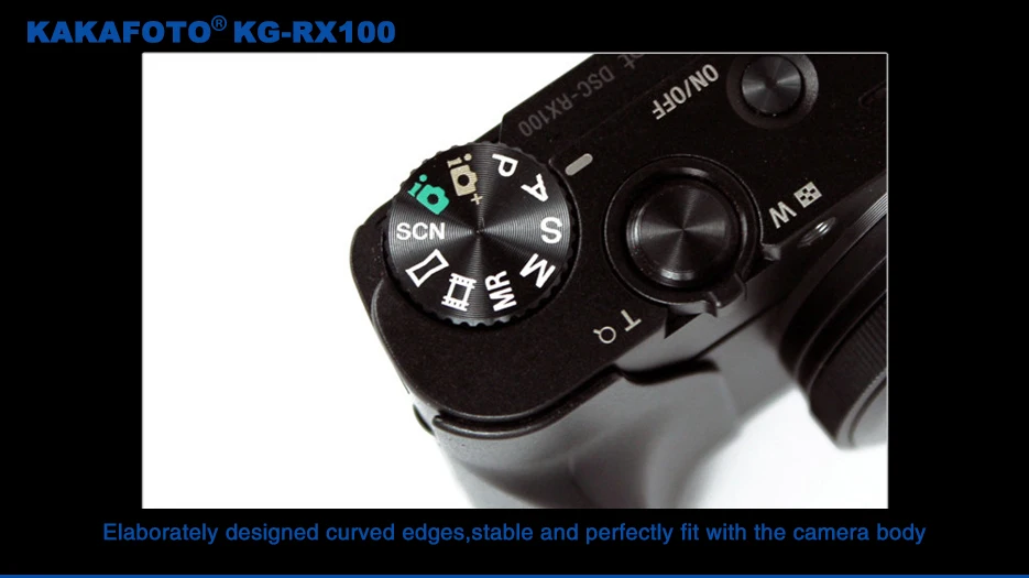Металлическая рукоятка KAKAFOTO для камер Sony Cyber shot RX100 III RX100IV RX100V KG на