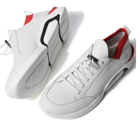 

KHAG 2018 shipping Breathable Men Sneakers Footwear Black Gray High Quality Comfortable Non-slip Soft
