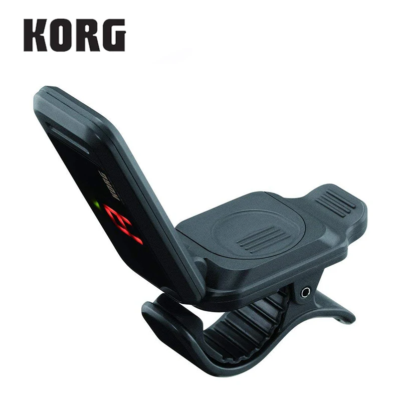 Cena KORG PITCHCLIP PC 1 PC 2 PC1 PC2 ultra przenośny niskoprofilowy Clip on tuner gitarowy tuner chromatyczny ultra przenośny łatwe składanie