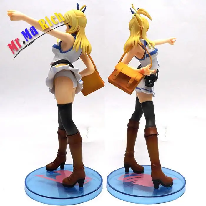 Японское аниме Сказочный хвост Lucy Heartfilia 8 &quotсексуальное литое ПВХ фигурка 1/7