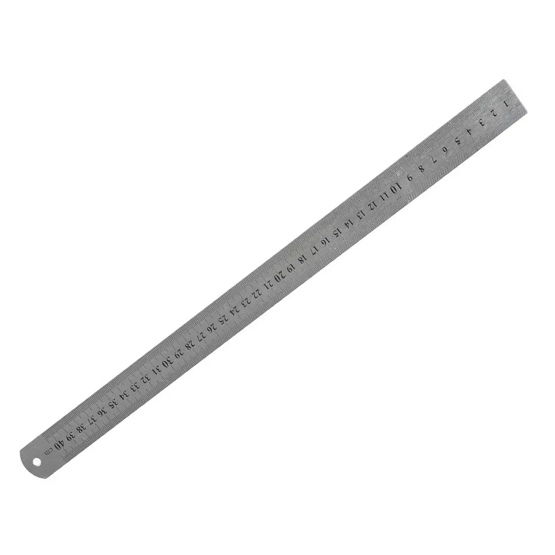 2 Pack 40Cm Plastic Staight Ule With Inches And Metic