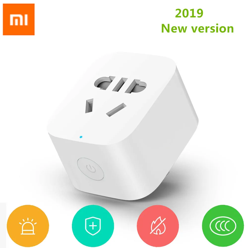 الأصلي شياو mi mi جيا WIFI النسخة مأخذ (فيشة) ذكي مفتاح المنزل الذكي العمل مع شياو mi متعددة الوظائف بوابة مع mi المنزل التطبيق-في التحكم الذكي عن بعد من الأجهزة الإلكترونية الاستهلاكية على