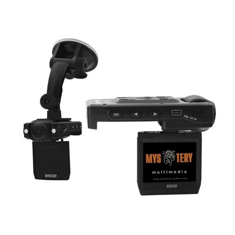 Видеорегистратор MYSTERY MDR-650 (Размер ЖК-экрана 2 дюйма, разрешение 1920x1080, Угол обзора 120, микрофон, перезапись)