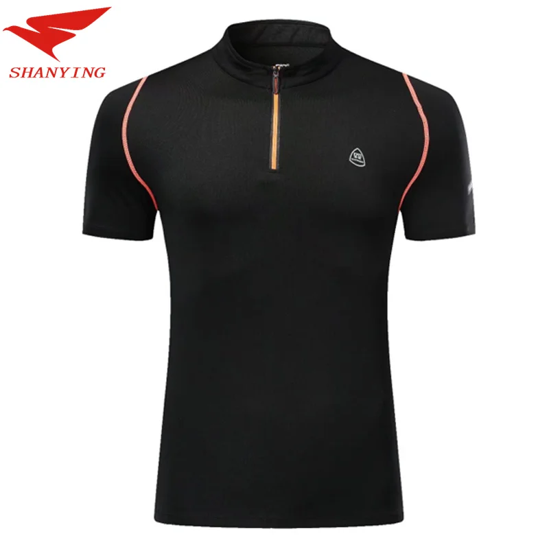 

Quick Dry Tank Man's T-Shirt Gym Fitness Tights Top Soccer Jerseys Running T Shirt Slim Men'S Sportswear Rashgard Male