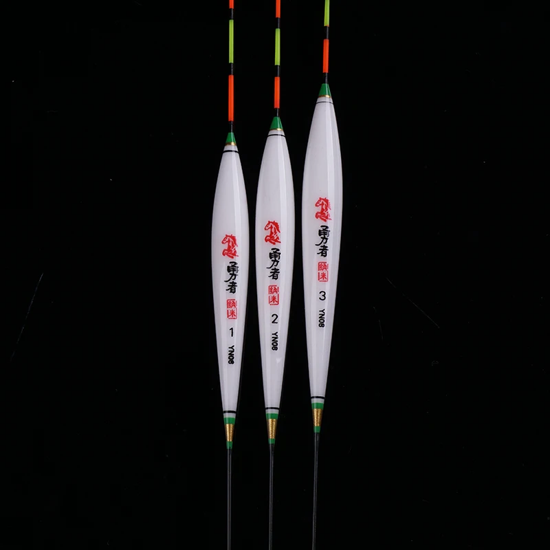 

3pcs/lot Crucian&Carp Fishing Floats Composite Nano Flotador Pesca 1-3# Stopper Bobbers Fishing Accessories Tools Tackles (YN08)