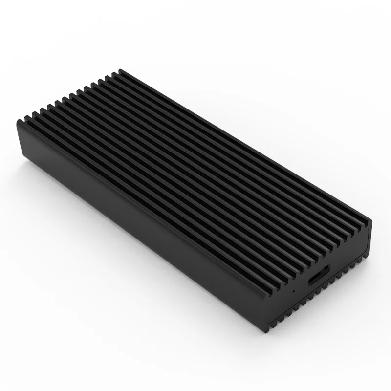 Portable SSD Enclosure PCIE NVMe M 2 ssd case hard disk cases with heat dissipation rack 1 Portable SSD Enclosure PCIE NVMe M 2 ssd case hard disk cases with heat dissipation rack 5