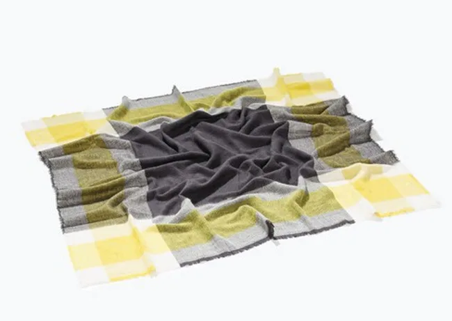 za Winter 2014 font b Tartan b font Scarf Designer Plaid Scarf Women Blanket Oversized Wrap