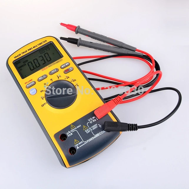 

1PC VA42R 6600 Counts TRUE RMS Safety Digital Multimeter Fit Backlight with USB Interface VA42R