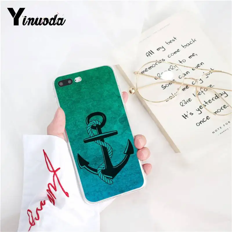 Retro Nautical Anchor Wood Boat Sea