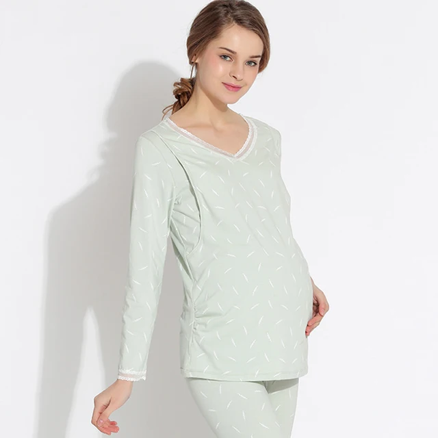 breastfeeding winter pyjamas