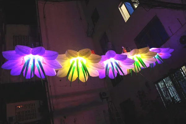 

Free shipment diameter 1.5m inflatable flower for party decoration