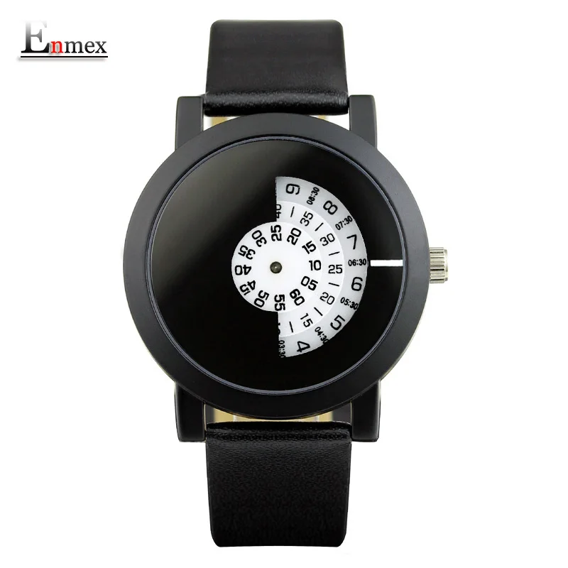 Подарок Enmex креативный стиль нейтральные наручные часы Черная Камера концепция крутой дизайн силиконовый ремешок Короткие повседневные кварцевые часы - Цвет: EC02
