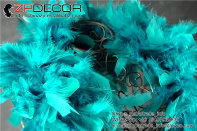 ZPDECOR 80 г 2 ярдов/партия высокое качество красивая Аква Зеленая окрашенная