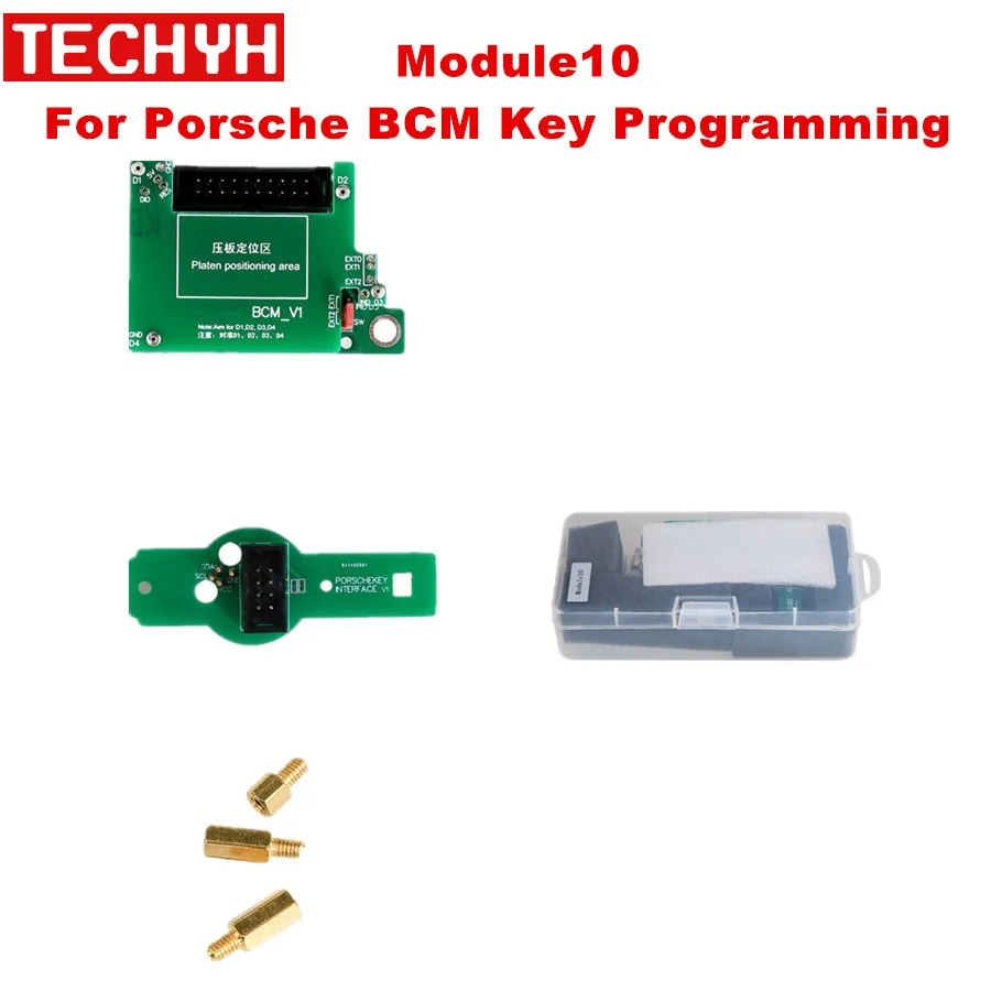 Yanhua Mini ACDP Module10 для Porsche BCM Программирование ключей Поддержка добавить ключ и все