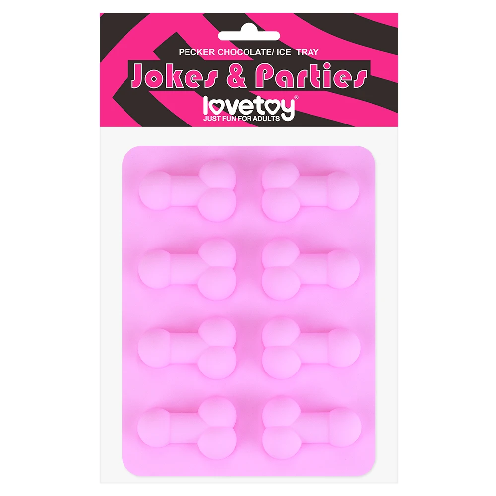 Lovetoy Pecker дизайн силиконовые ледяные инструменты помадка Шоколадное Мыло кубик