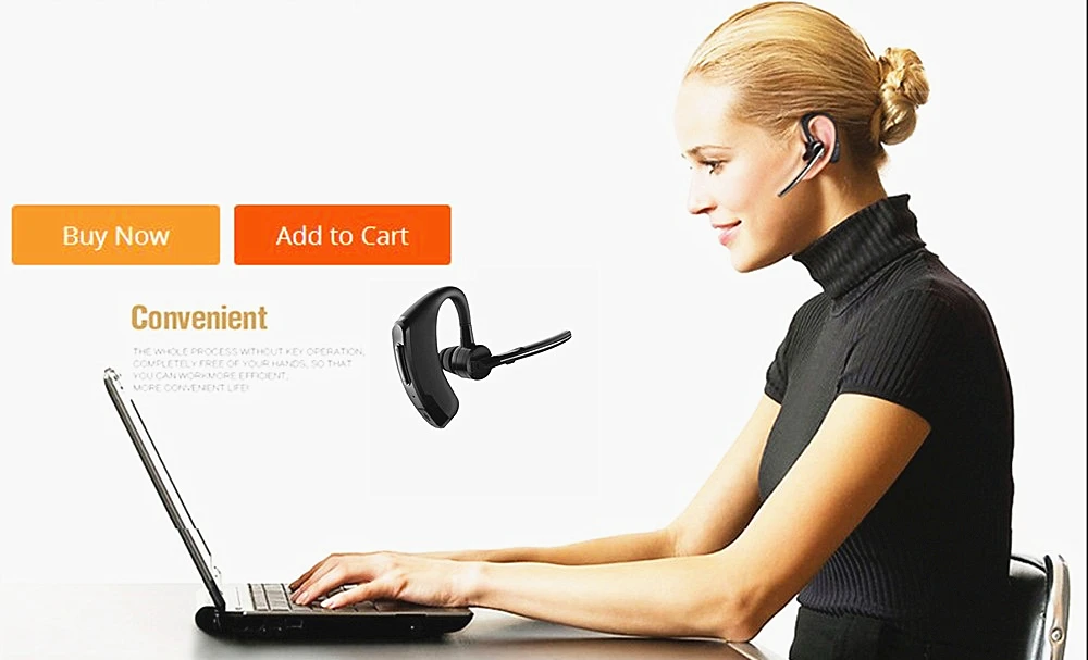 FineBorn p8 Bluetooth Earphones Headsets Handsfree Wireless Bluetooth Headphones Noise Cancellation Sweatproof Sports