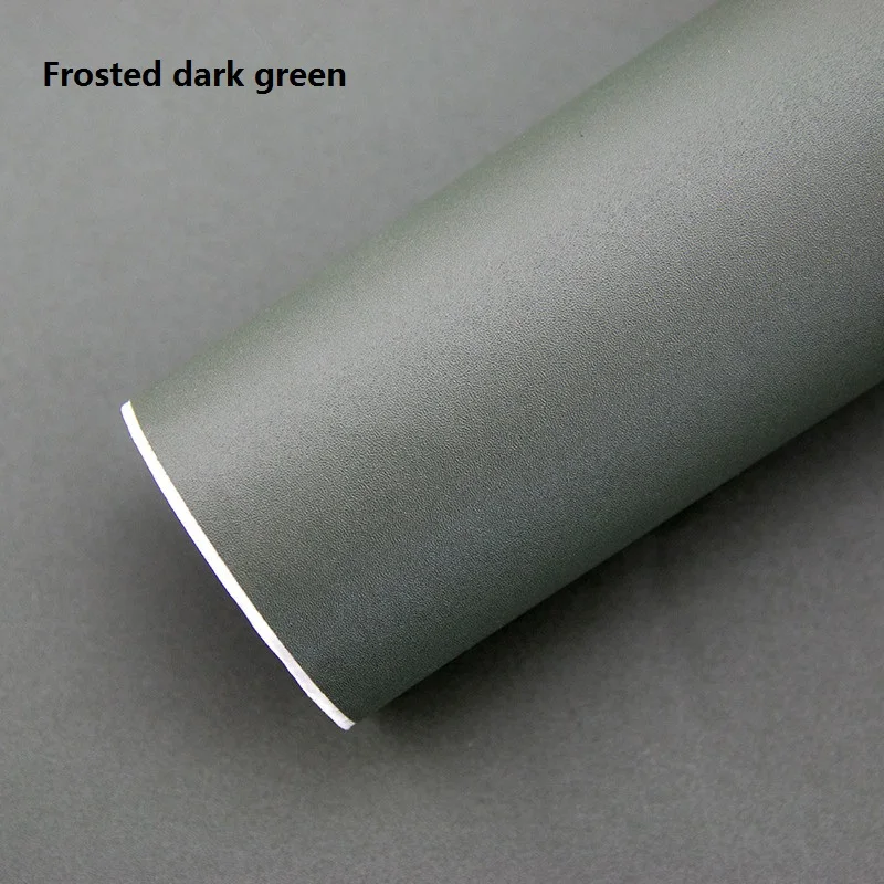 2pcs 50cm*150cm Matte Army Green Car Body Film Glossy Green Interior Styling Stickers Vinyl Wrap for Car Home Laptop Phone Use