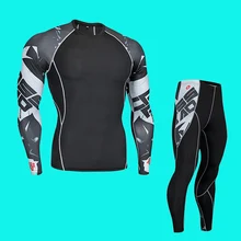 Термо Нижнее белье> Мужская спортивная одежда> мужские спортивные костюмы> Рашгард мужской> термобелье мужские s нижнее белье костюмы s/M/L/XL/2XL/3XL/4XL