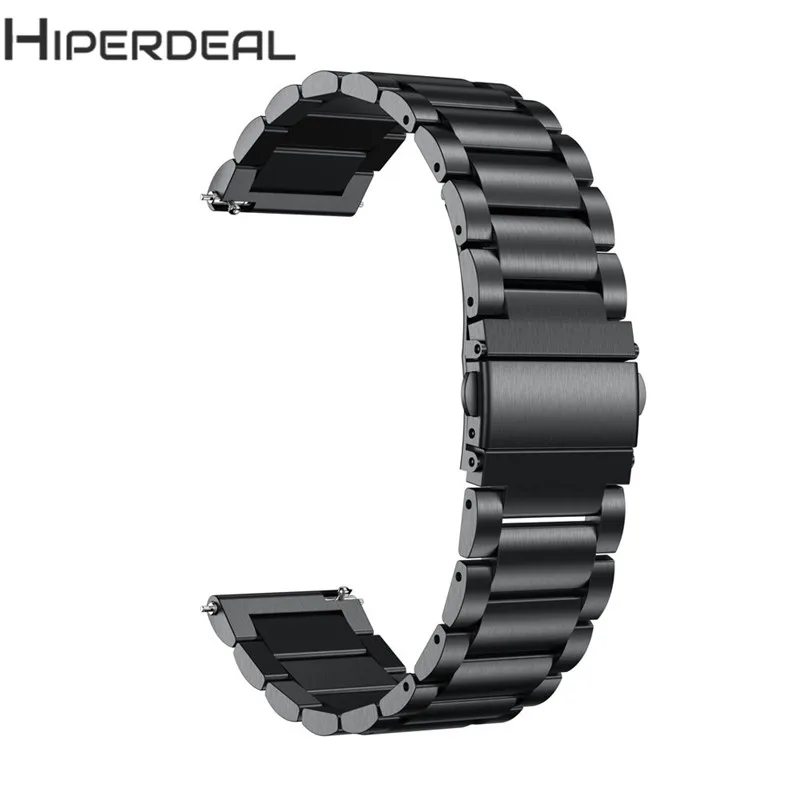 HIPERDEAL ремешок для аксессуаров для samsung gear ремешок для спортивных часов 20 мм часы ремешок из нержавеющей стали наручные Смарт-часы Quick Release DE04b