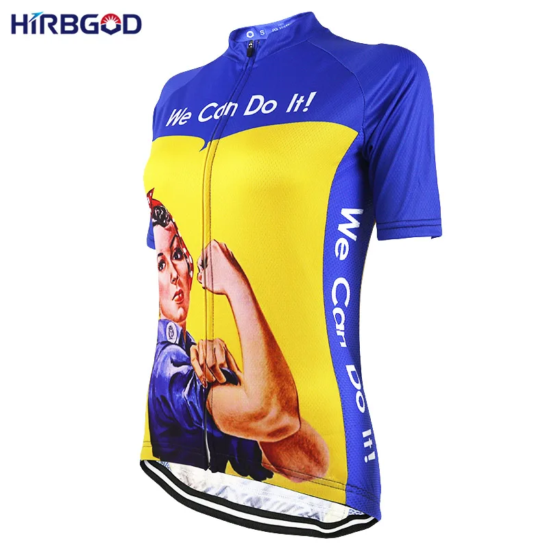 HIRBGOD стильная женская футболка для велоспорта с рисунком кота, короткий рукав, женская спортивная рубашка для горного велосипеда, джерси, одежда Apparel-NR133 - Цвет: NR163