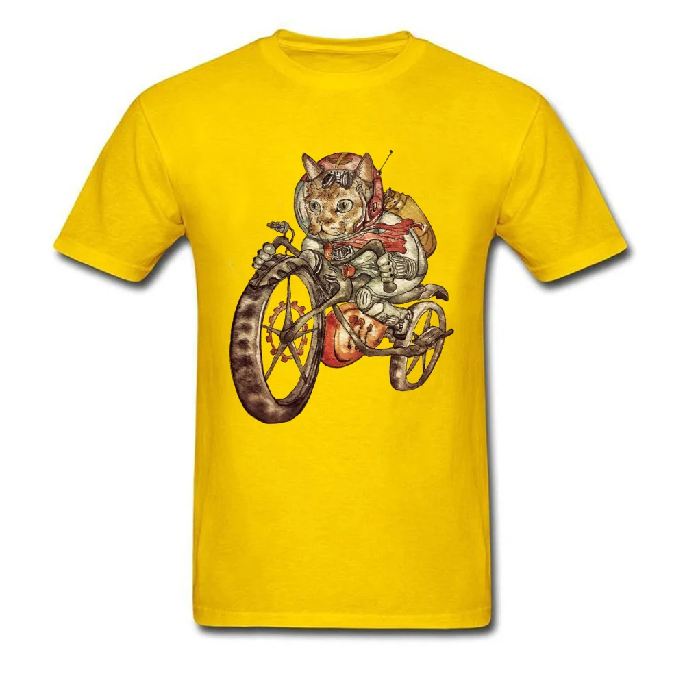 Berserk Steampunk Motorcycle Cat_yellow