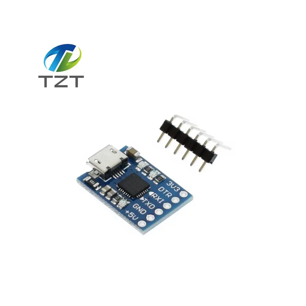 

10PCS/LOT CJMCU CP2102 MICRO USB to UART TTL Module 6Pin Serial Converter UART STC Replace FT232 NEW for arduino