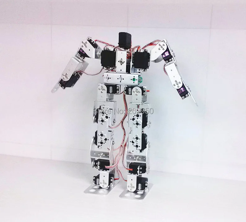 1 Набор 17DOF Biped робот Обучающий робот набор 17 градусов свободы ...