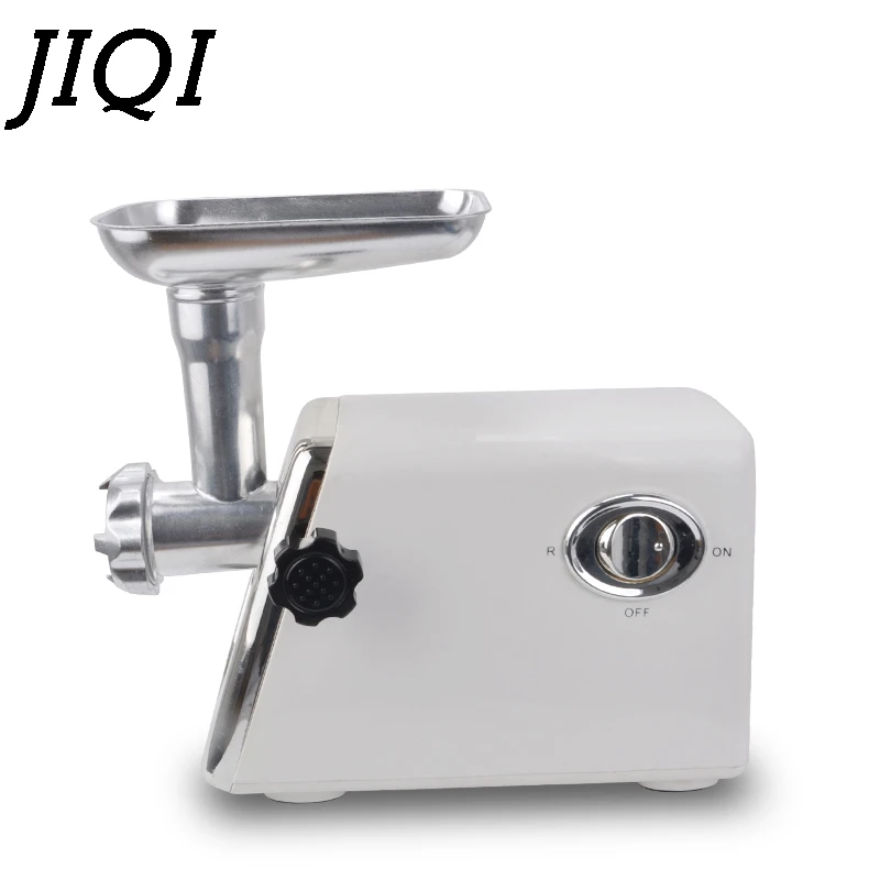 JIQI Electric Meat Grinder Vegetable Cutter Grinding Machine Sausage Stuffer Mincer Shredder Food Chopper Processor 110V 220V