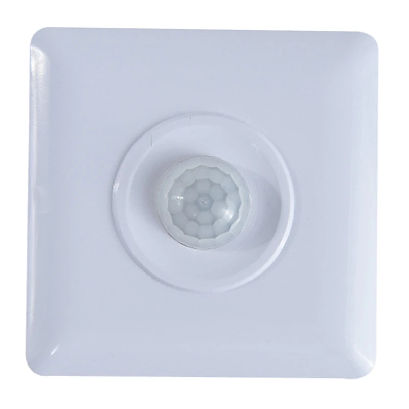 

110-240V PIR Sensor Infrared Motion Detector Wall LED Light for Burglar Alarm Home Security System