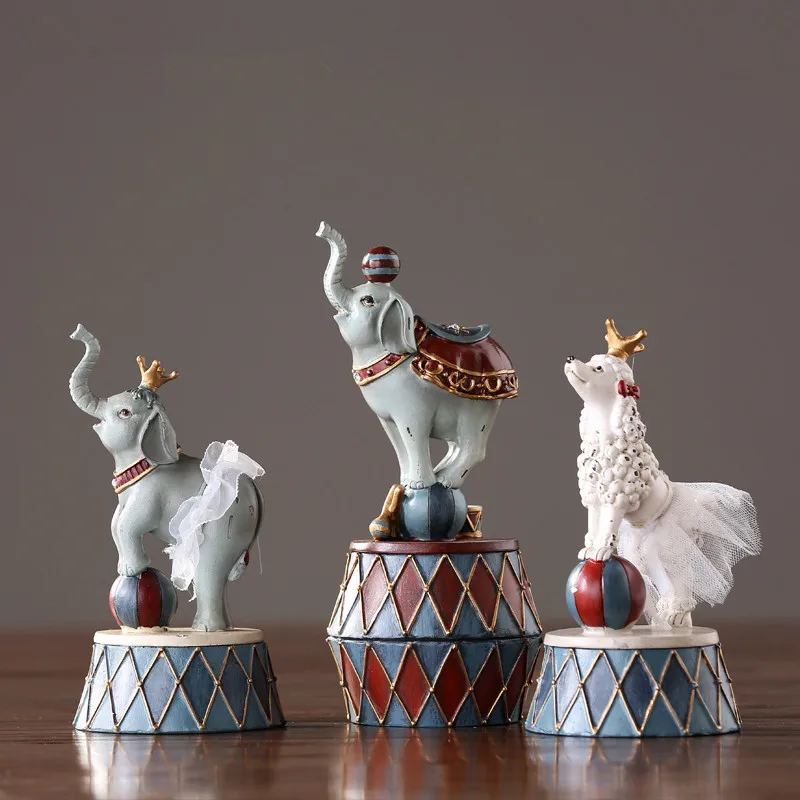 circus animal figurines