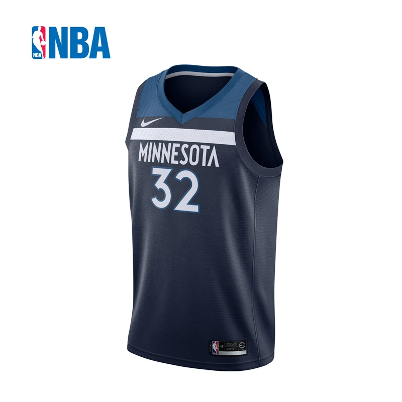 Original NBA Jerseys Men's Minnesota Timberwolves Karl Anthony Towns NO