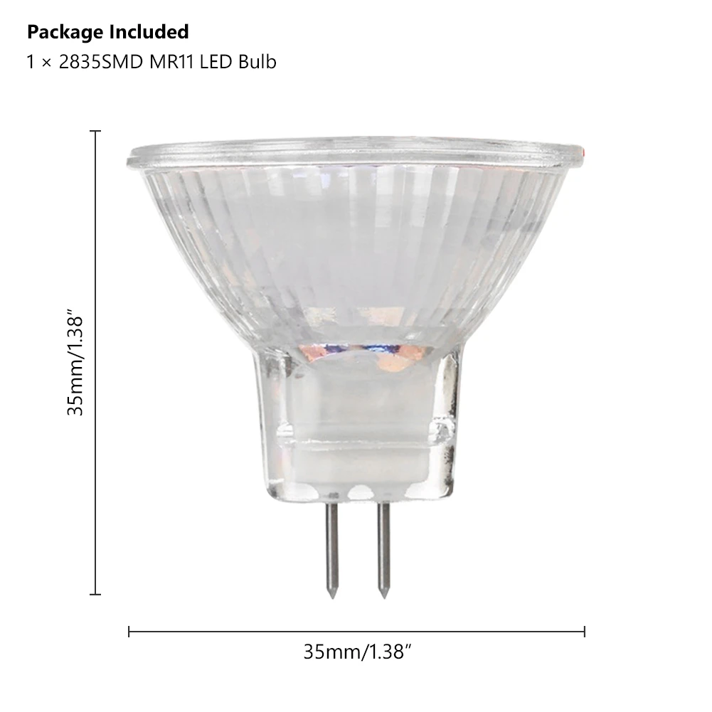 1 шт. Высокая яркость SMD 2835 3 Вт 5 Вт MR11 Светодиодный прожектор MR 11 светодиодный светильник для домашнего освещения AC DC 24 в холодный белый теплый белый лампада