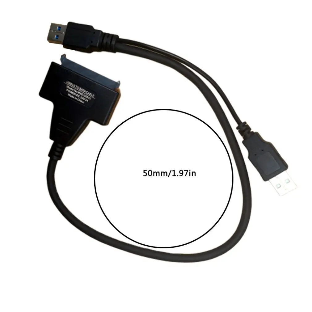 Usb3.0 для Sata7+ 15 пин кабель Usb3.0 Sata 2,5 дюймов жесткий диск Sata кабель высокого Скорость передачи совместимы 2,0 Интерфейс