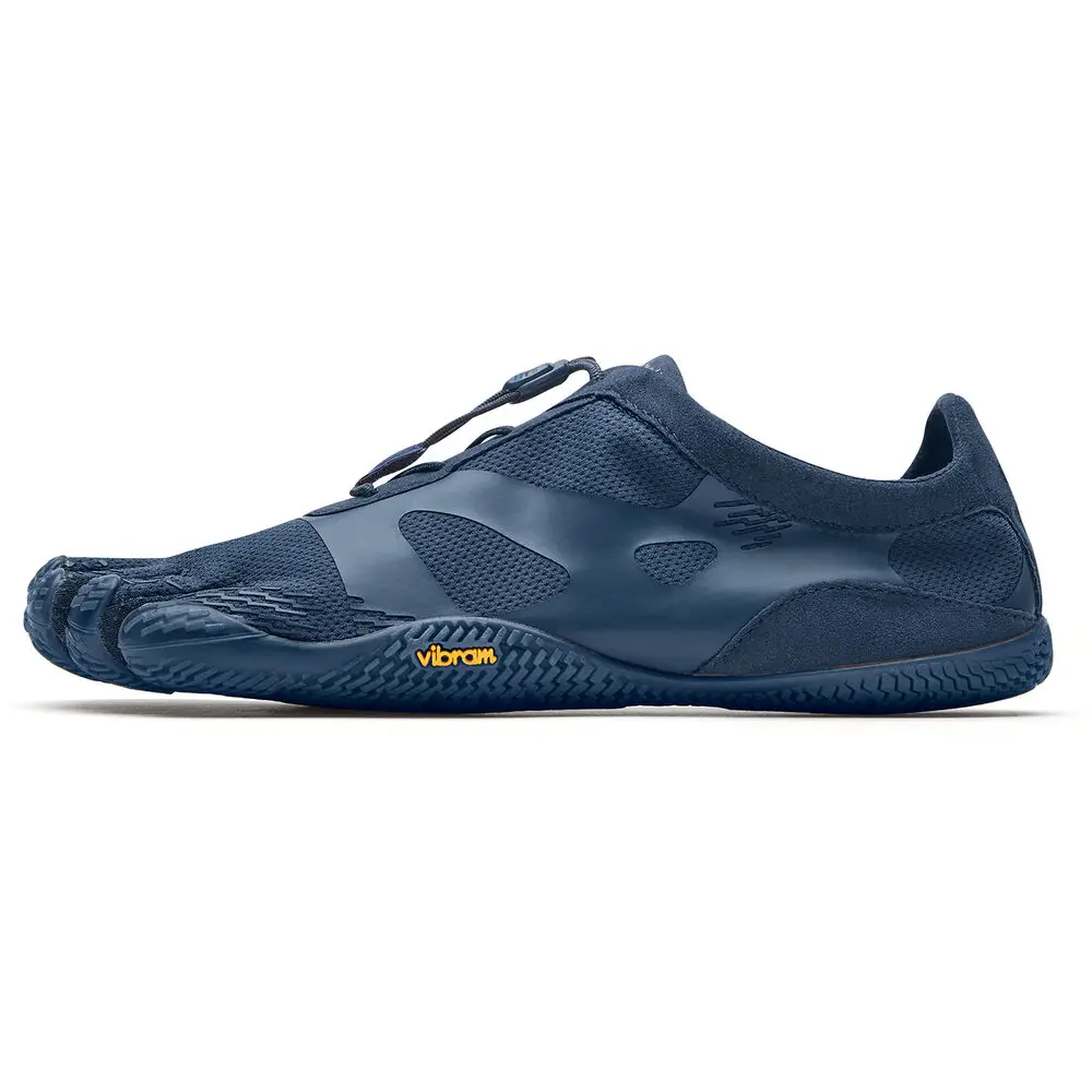 Vibram Fivefinger KSO EVO XS TREK, мужские сетчатые кроссовки, пять пальцев, быстрая шнуровка, Нескользящие, для дома, фитнеса, Плайя, резиновая обувь