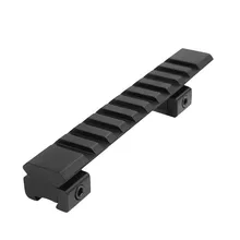 Охотничий ласточкин хвост 11 мм до 20 мм Вивер Пикатинни адаптер с 10 слотами Охотничья винтовка/Воздушный пистолет Вивер kxs05033